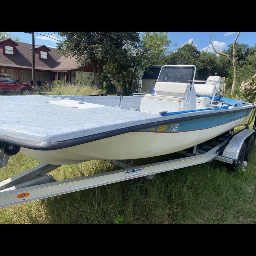 2009 Etec 130 hp 192 Flats Fisher