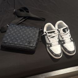 Louis Vuitton bag + shoes 