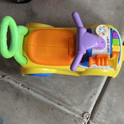 Toddler 4 Wheel Musical Bike