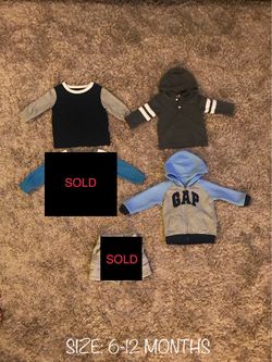 LIKE NEW‼️ 6-12 MONTHS BABY BOY CLOTHES - BABY GAP AND GYMBOREE