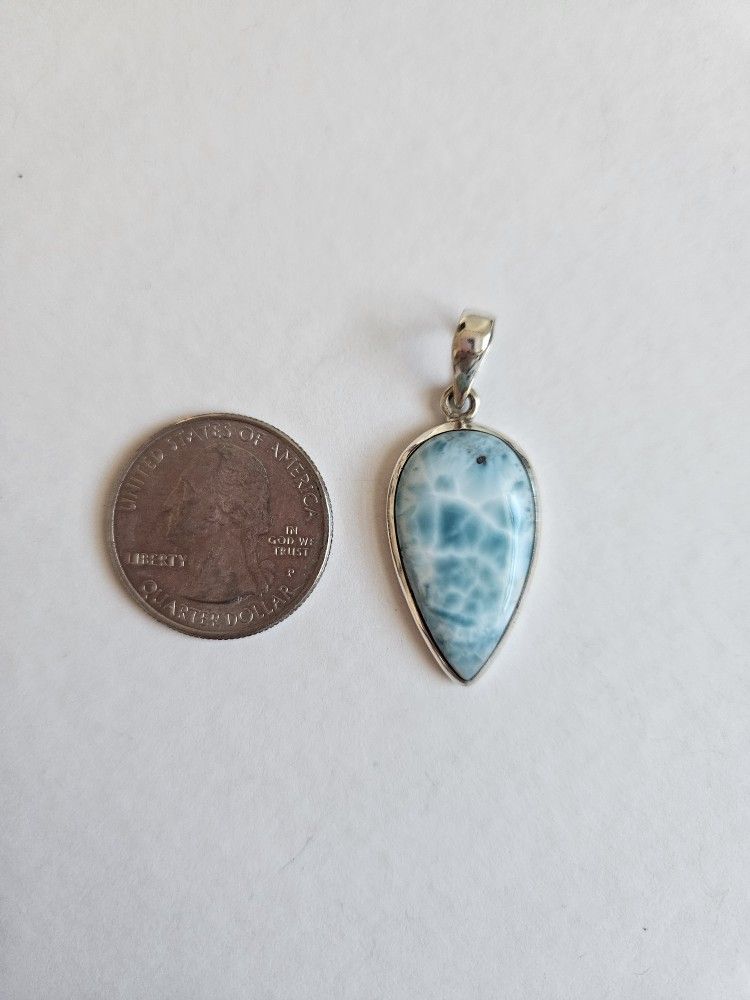 Larimar Pendant