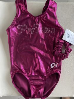 Gk Elite Gymnastics leotard Size Child Medium CM