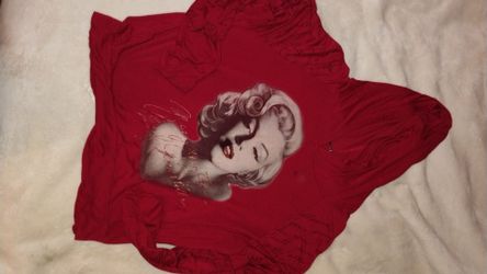 Marilyn Monroe Graphic T-Shirt Red