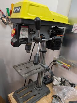 Ryobi 10" Benchtop Drill Press w/ Laser Alignment & Work Light (Model DP103L)