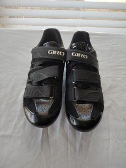 Giro Women's Road Cycling Shoes Size EU 42 US 10 & Cleats Attached