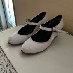 Folk White Heels