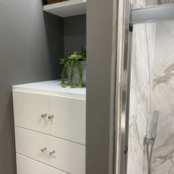 Built In Cabinet W/ Floating Shelf