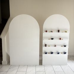 Back Drop With Foldable Backdrop