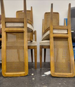 Chairs, table, washer