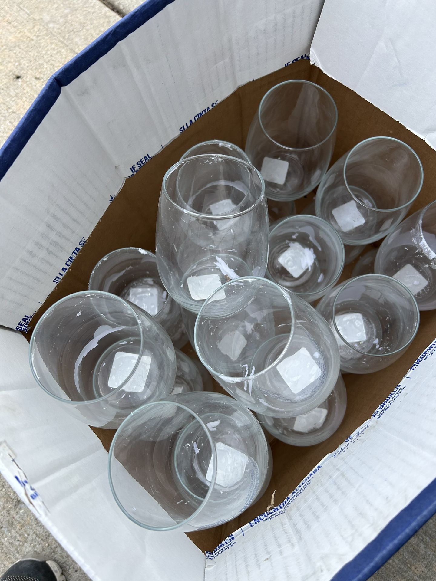Glass Candle Holders