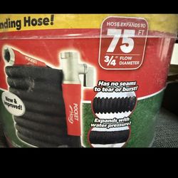 Brand new Silver bullet 2.0 Expandable Garden hose 75 ft
