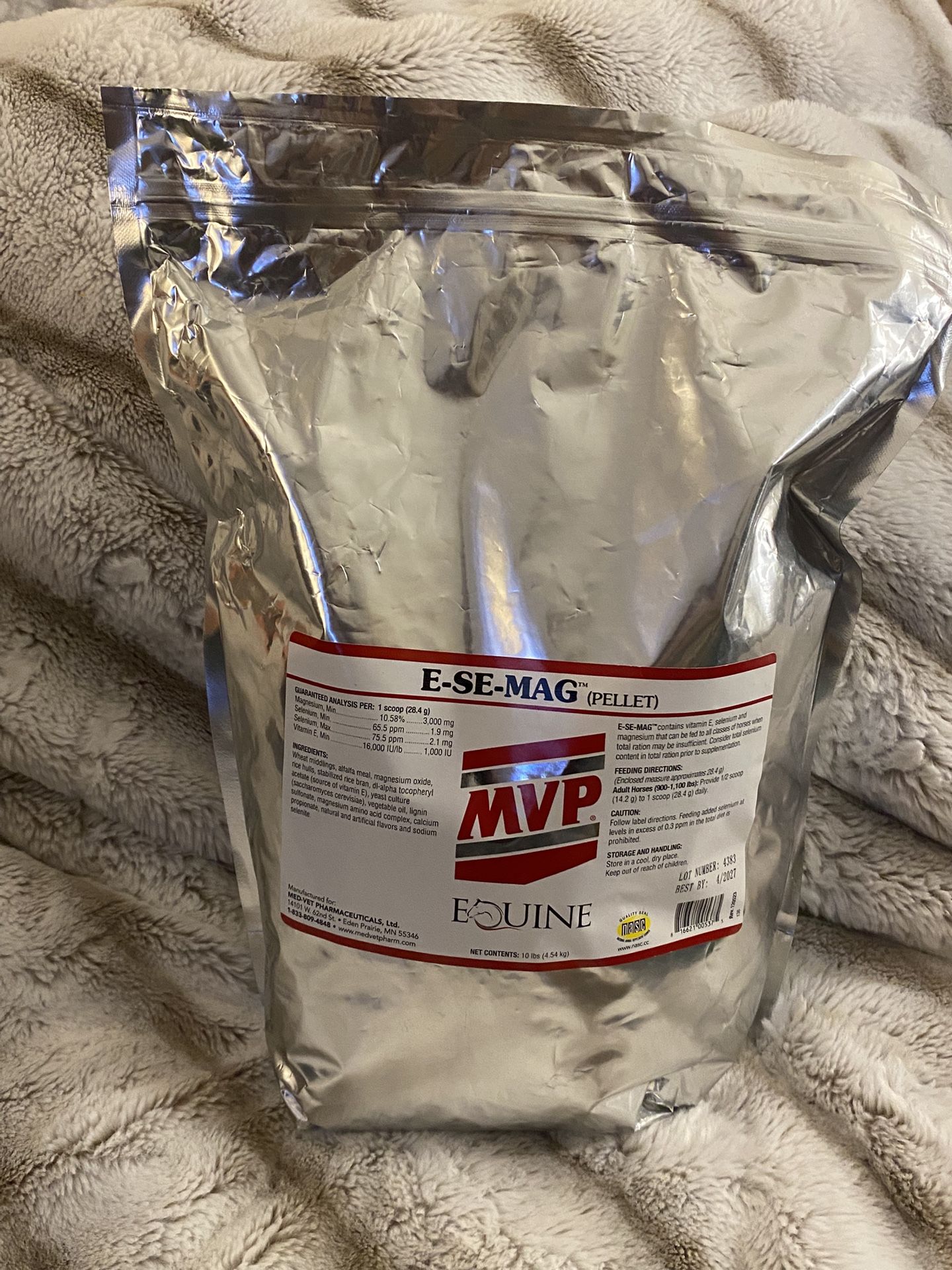 MVP E-SE-MAG Pellets 10lbs