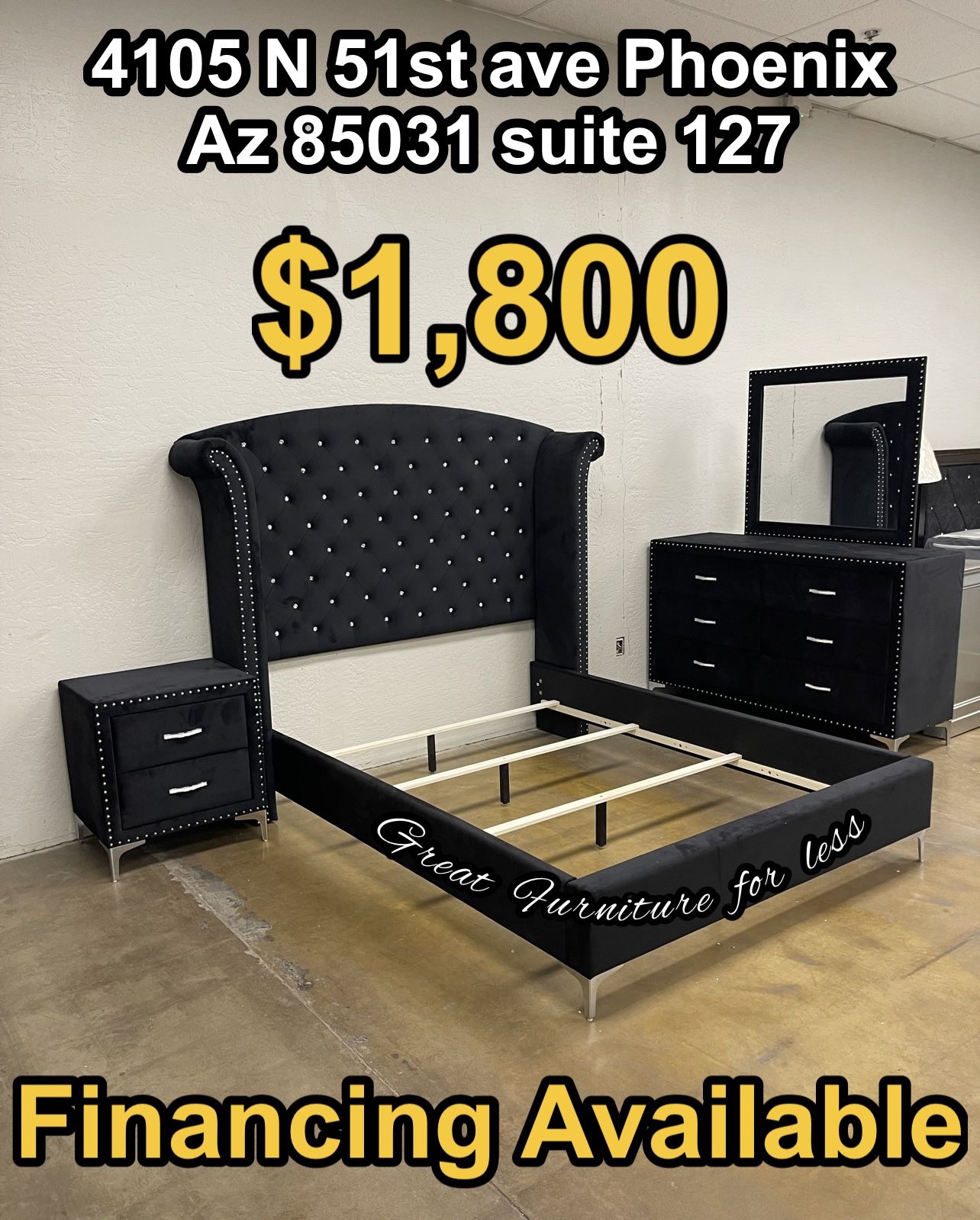 Queen Size Bedroom Set Brand New
