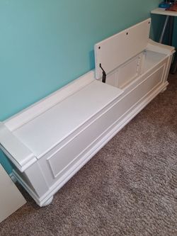 Bench/storage/solid wood