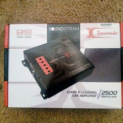 Soundstream Tarantula 2500 Watts Bass Amplifier Brand New In The Box