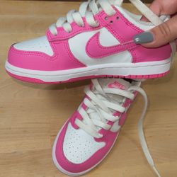Pink And White Nike Dunk 