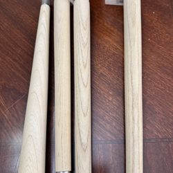 16” Wood Taper Legs  Set Of 4 