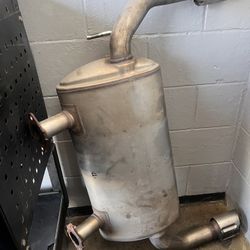 OEM Infinity Q50 Exhaust 