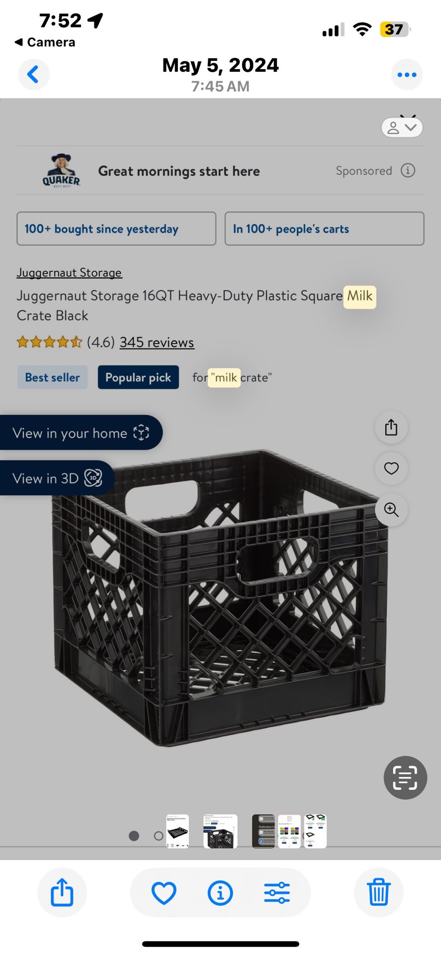 Milk Crates