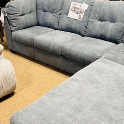 Stunning Cozy Chaise Sectional 