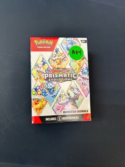 Prismatic Evolutions Booster Bundle