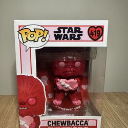 Funko Pop! Star Wars Chewbacca Valentine Edition