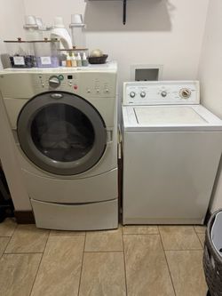 Working washer and dryer