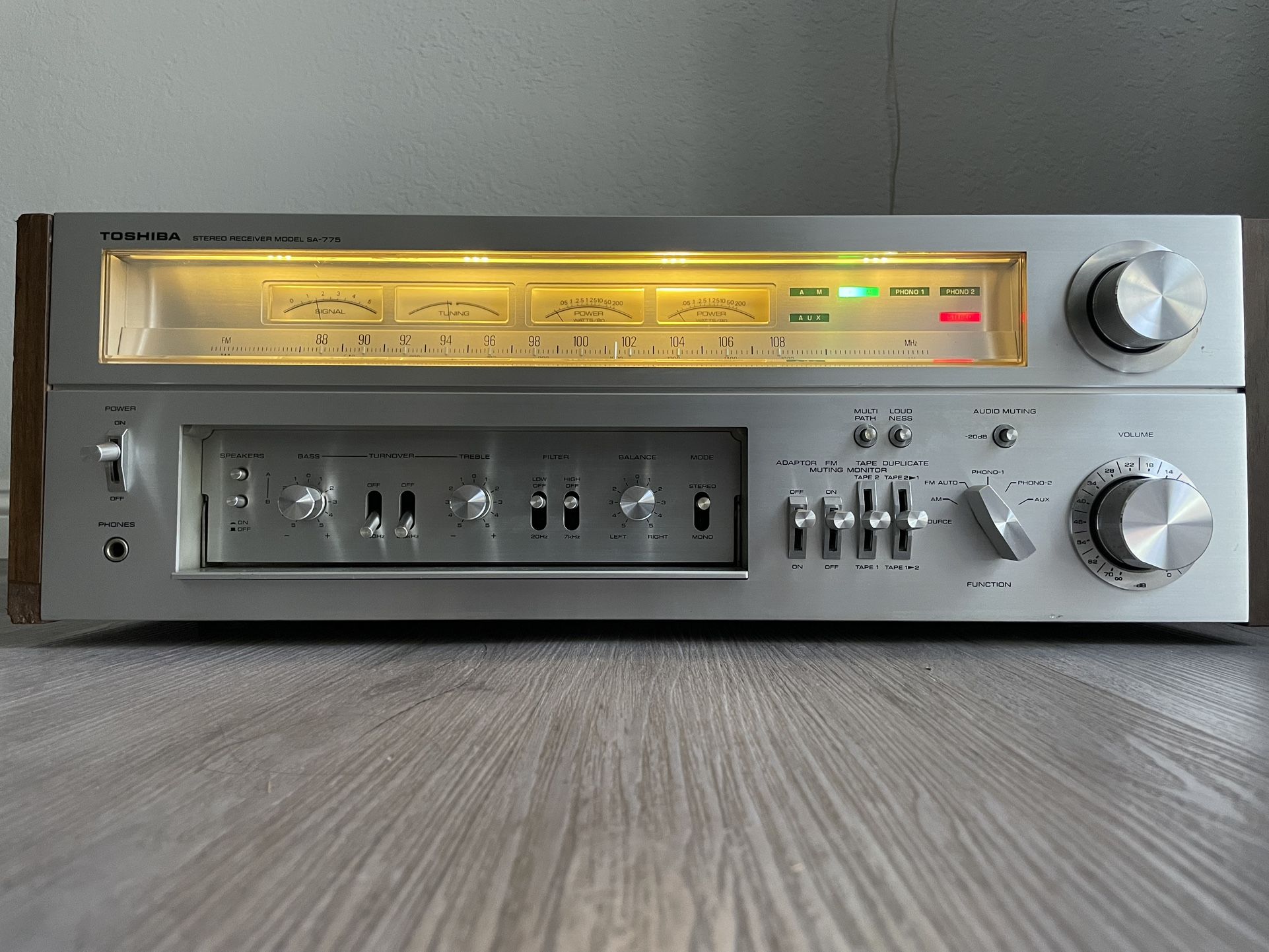 Toshiba SA-775 Stereo Receiver