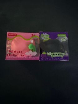 Crunchy peach and mangosteen