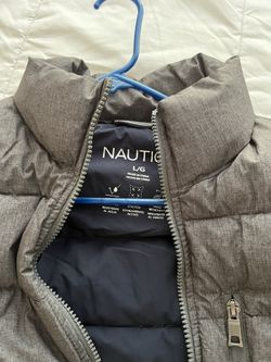 Nautical puffer jacket