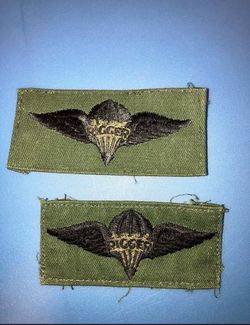 BDU  Army Parachute Rigger Badge Sew On