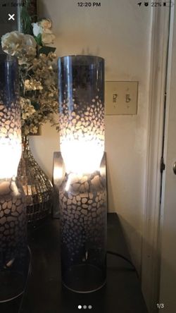 Grey/Purple lamps!