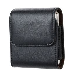 Pouch Holster Design with Belt Clip,Magnetic Closure PU Leather Elastic Wallet Loop Phone Case for Moto Razr 2026 2025 2024,Moto Razr Plus,Samsung Gal