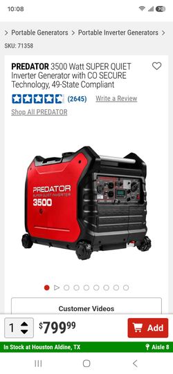 Generator price firm