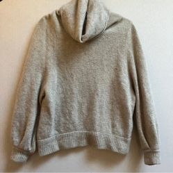 Babaton Mohair Merino Wool Turtleneck Sweater Sz L