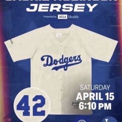 Jackie Robinson Jersey SGA Medium Or XL 2023