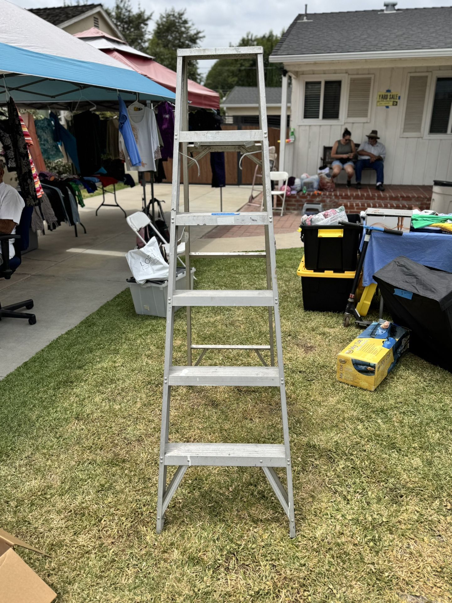 6 Ft Aluminum Ladder