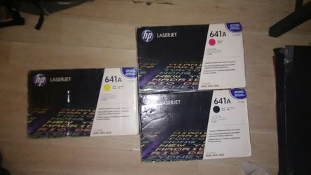 3 New hp laser jet cartridge