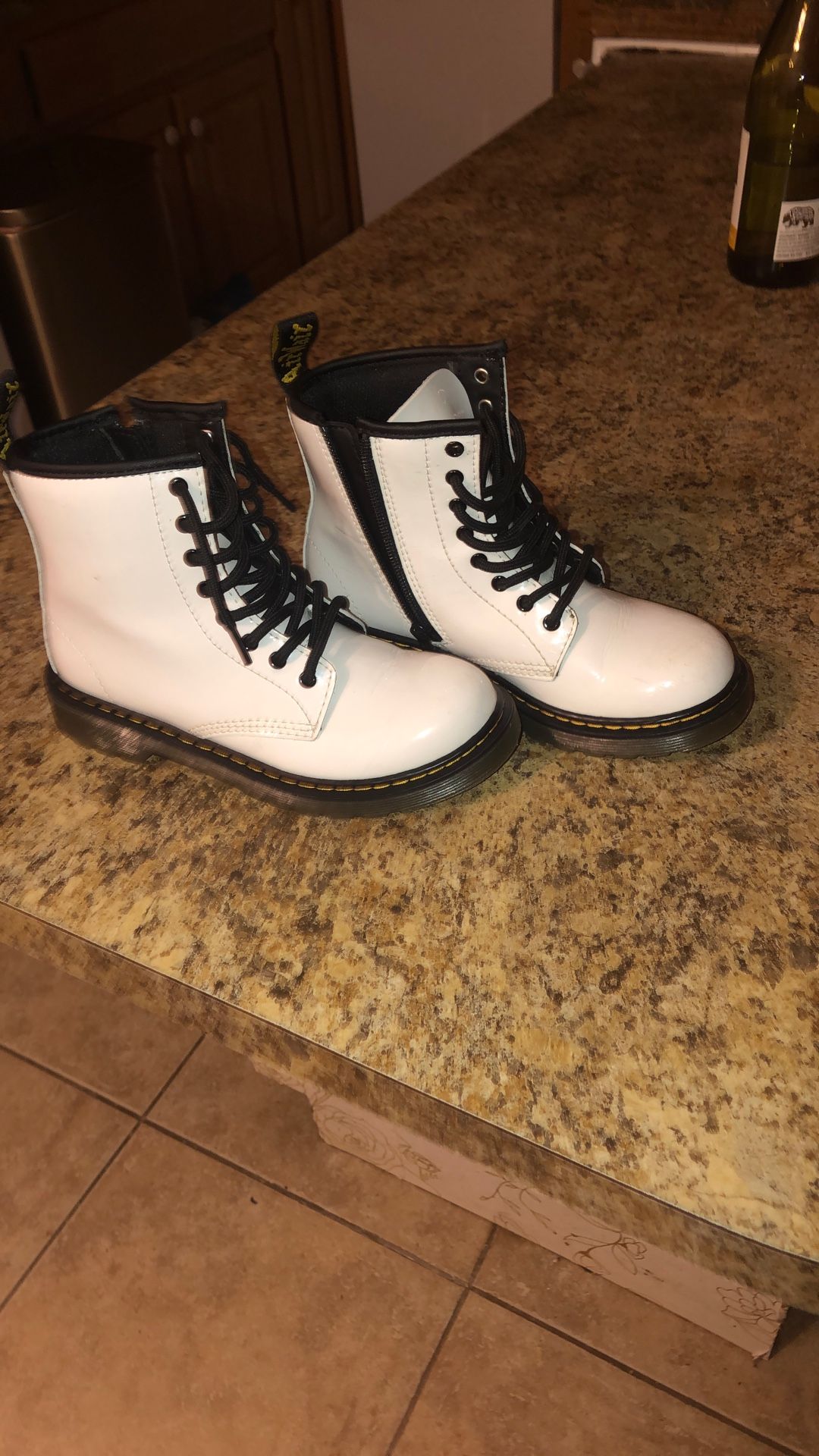 Doc Martens White Size 2 Boots
