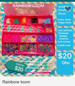 Rainbow loom set