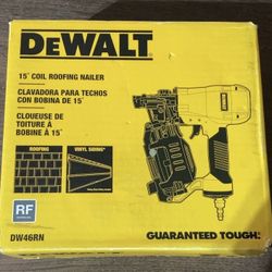 Dewalt Coil Roofing Nailer 
