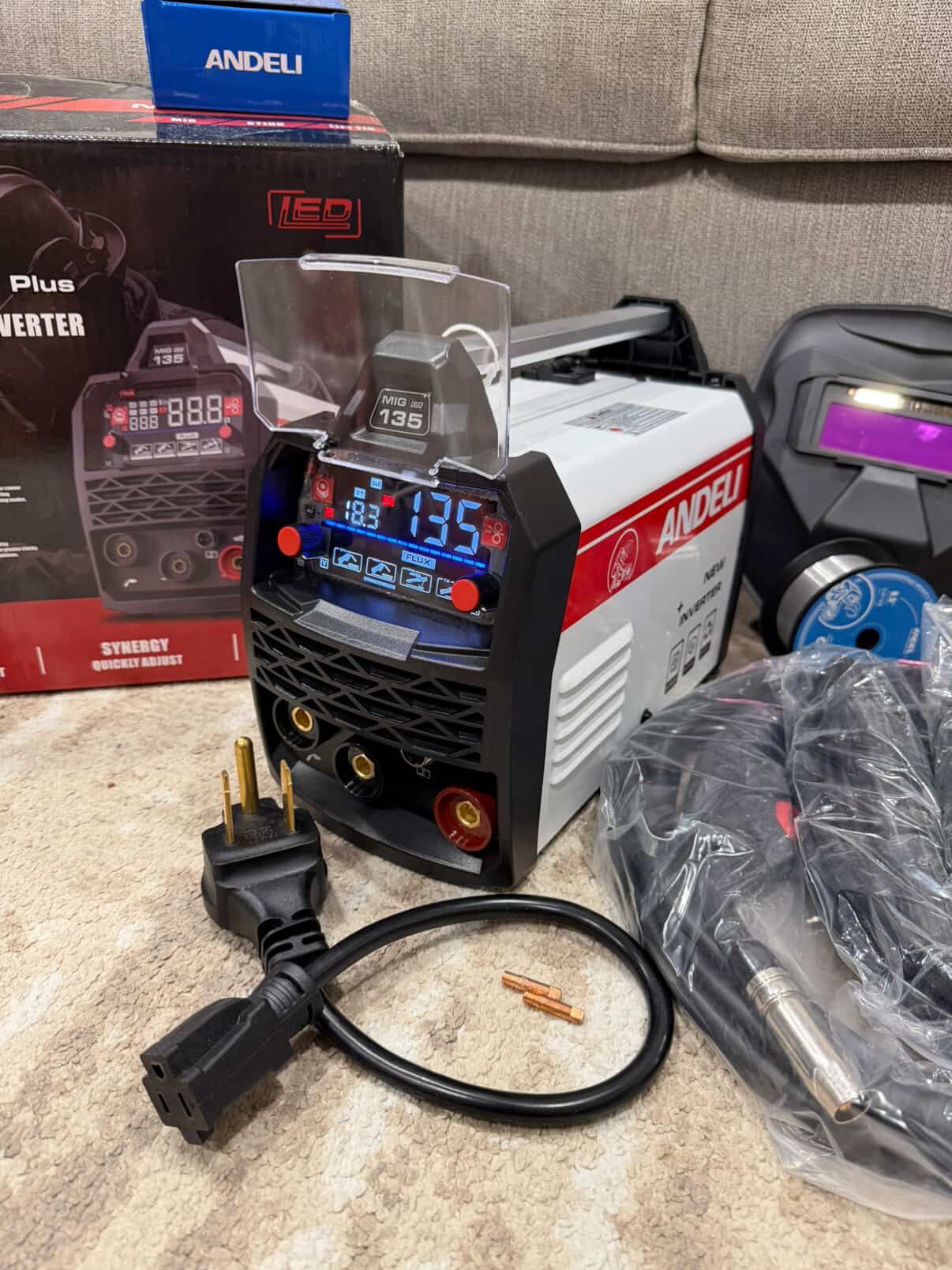 Professional MIG Welder for MIG/Flux Core MIG/Lift Tig/Stick