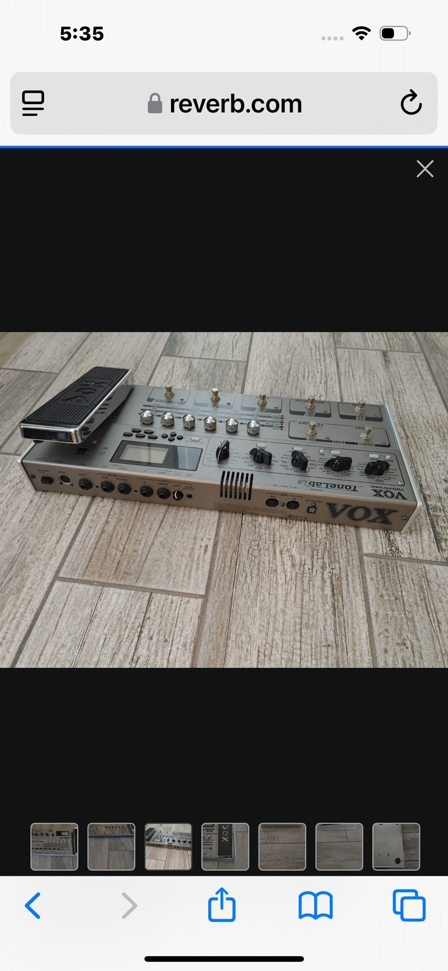 Vox Tone Lab LE With Carrying Case