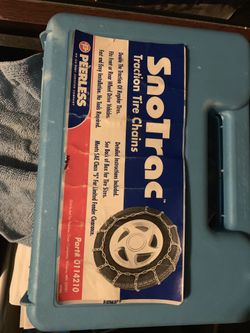 Snow tire chains