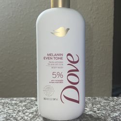 Dove Melanin Even Tone 18.5oz Bodywash 
