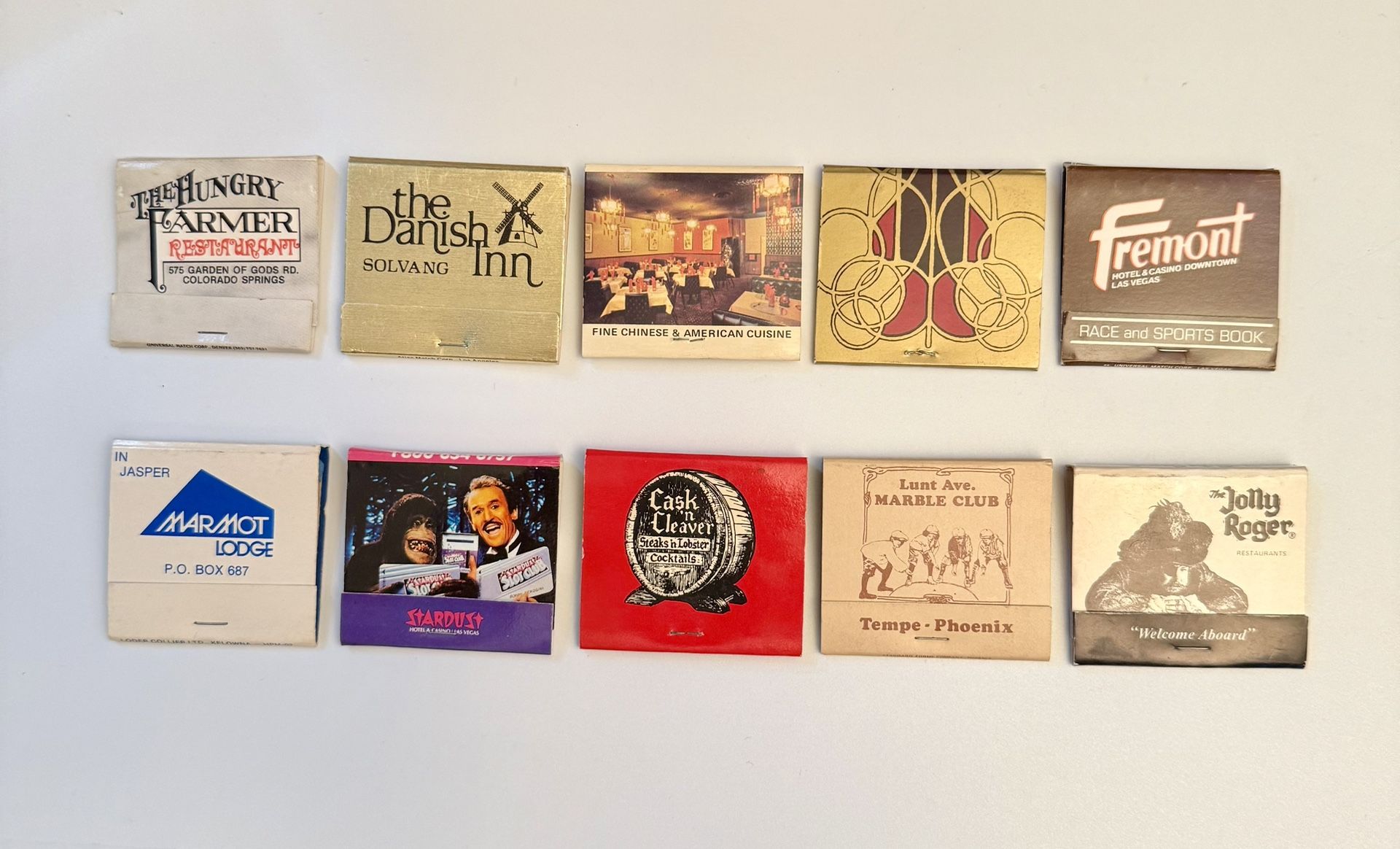 Vintage Matchbooks Bundle