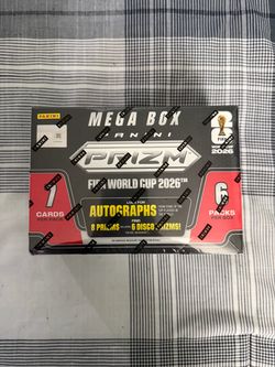 2026 FIFA Panini Prizm Mega Box