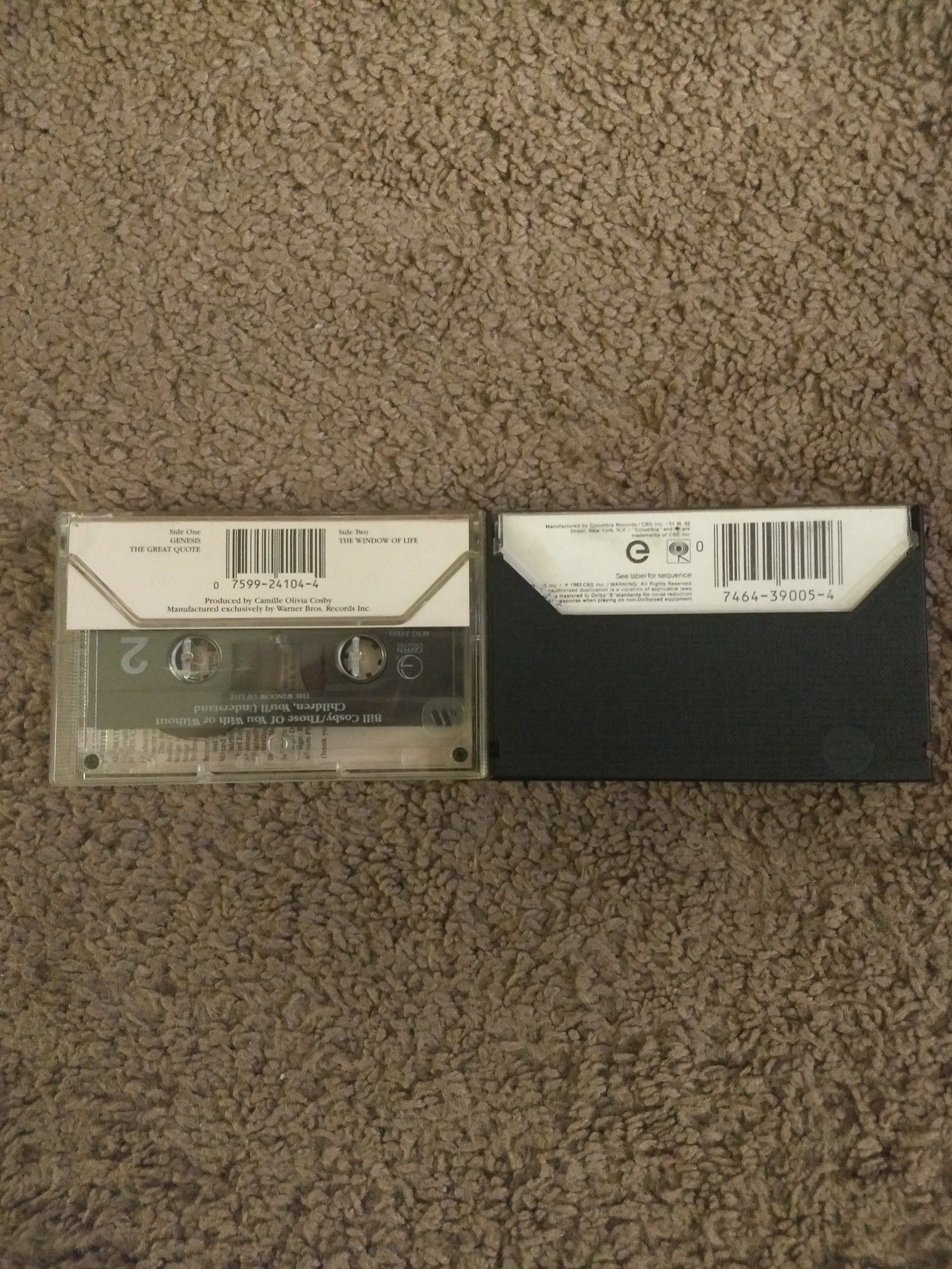 Bill Cosby/Eddie Murphy Classic Comedy Cassette Tapes