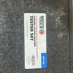 MATCO tools  Cooling system Pressure tester Kit