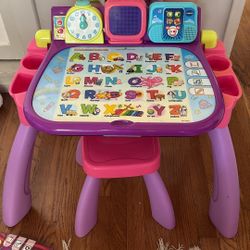 VTech Touch and Learn Activity Desk- Purple